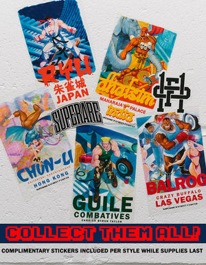 T-shirt Legend Street Fighter Guile