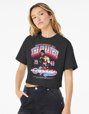 Muhammad Ali - T-shirt pour femmes avec message « Prends des risques »