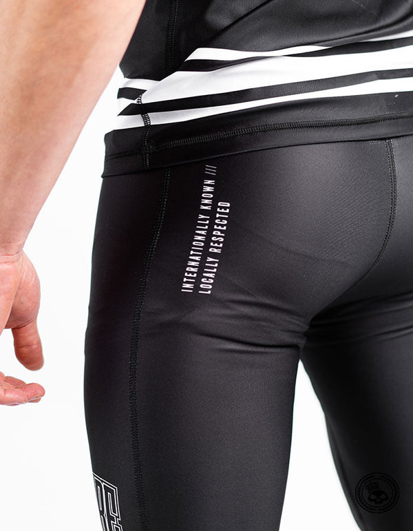 Leggings Superare Finisher BJJ - Noir/Blanc