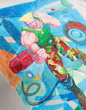 T-shirt Legend Street Fighter Guile