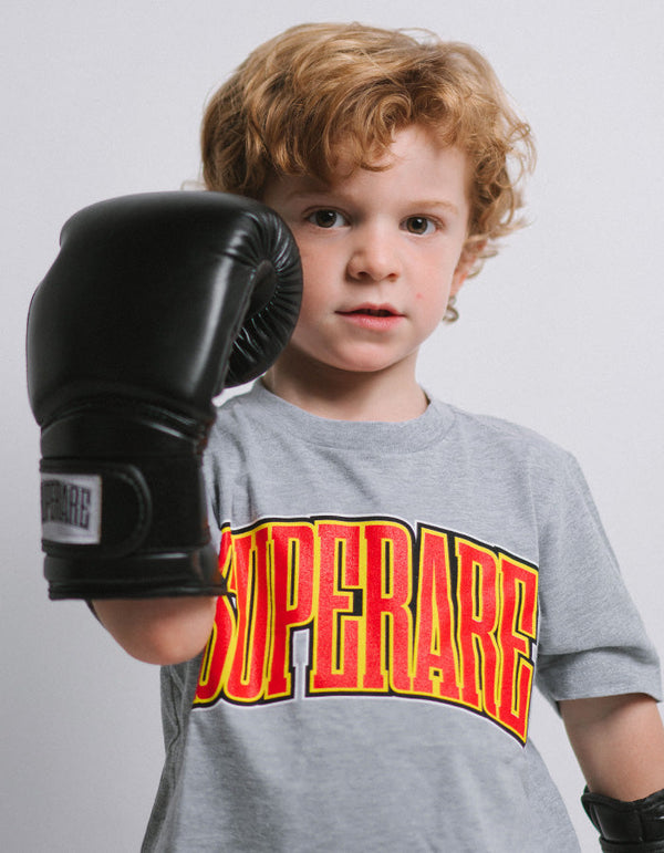 T-shirt Finisher pour Jeunes Gris