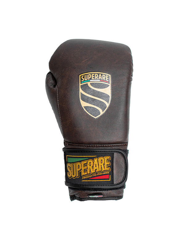 Gants de boxe en cuir italien S50 à velcro