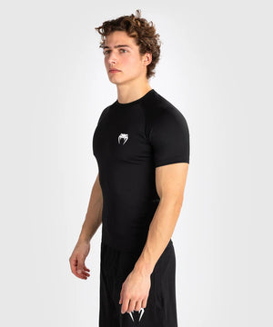 Rashguard à Manches courtes Venum Contender - Noir/blanc