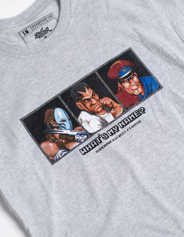 T-shirt Street Fighter Quel est mon nom