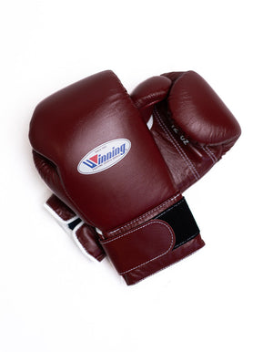 Gants de boxe personnalisés avec Velcro Winning