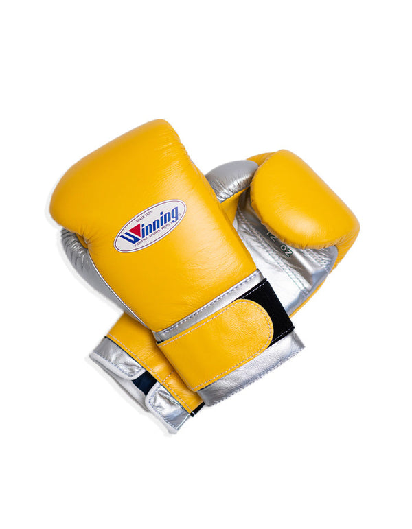 Gants de boxe personnalisés avec Velcro Winning