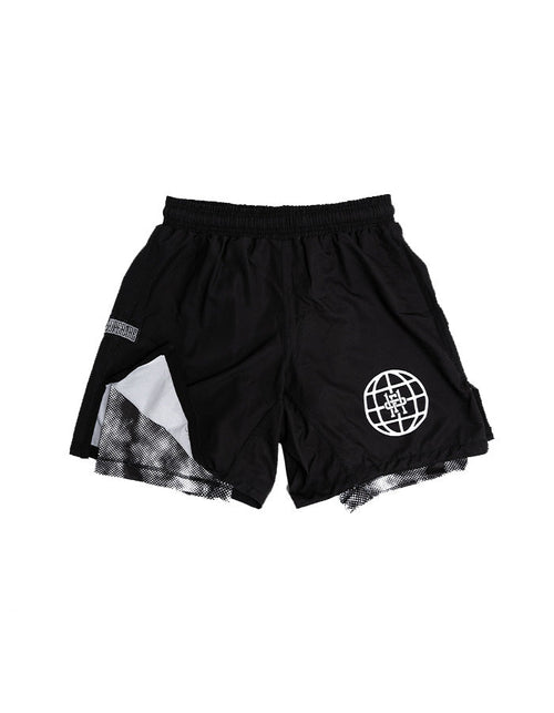 Shorts de grappling combinés dans le monde entier