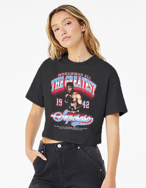 Muhammad Ali - T-shirt pour femmes avec message « Prends des risques »