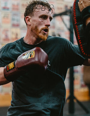 Gants en cuir italien S40 avec velcro