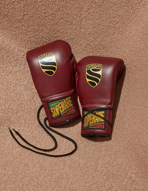 Gants en cuir italien avec lacets S40