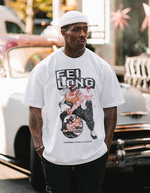 T-shirt Heavyweight Street Fighter Fei Long « OG »