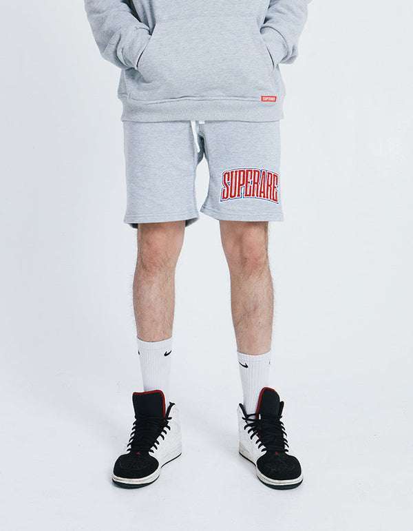 Lot de sweat à capuche finisher + short lifestyle - Gris chiné