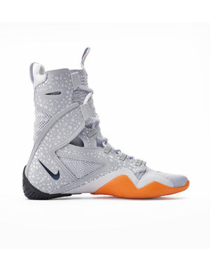 Chaussure de boxe Nike Hyper KO 2 SE - Gris/Orange (Édition Olympique)