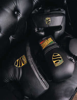 Gants de boxe en cuir italien S50 à velcro
