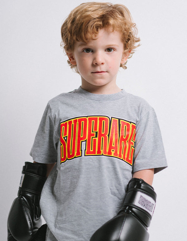 T-shirt Finisher pour Jeunes Gris