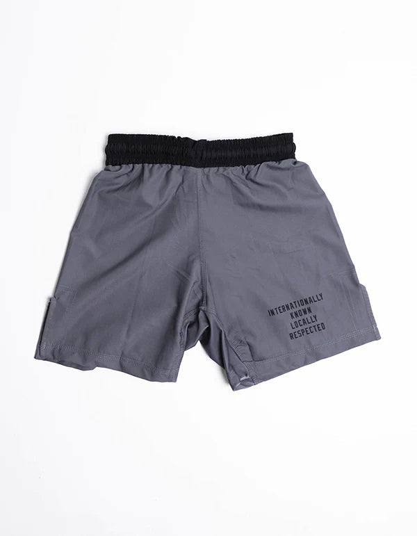 Shorts de combat Respectés localement Superare - Gris/Noir