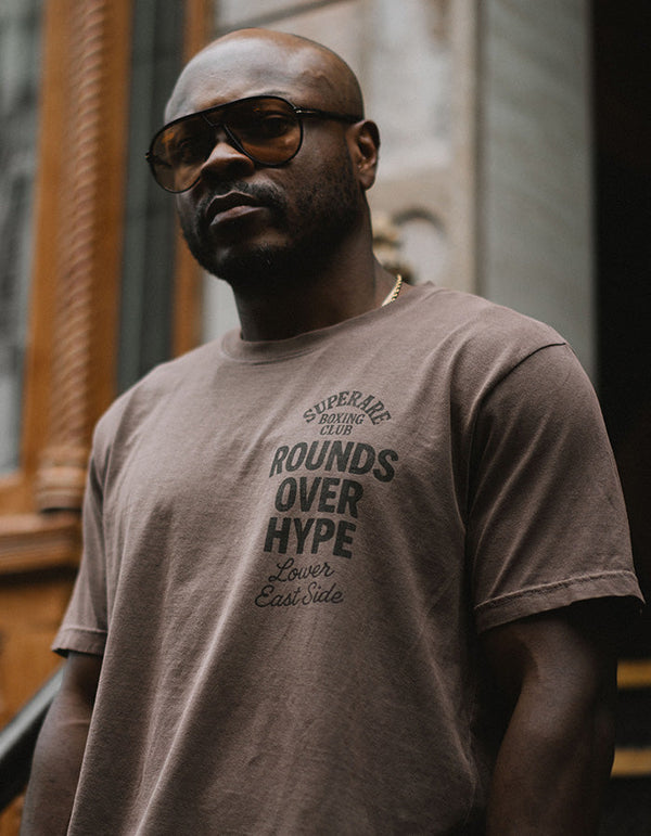 Tee Maximaliste Rounds Over Hype pour Poids Lourds