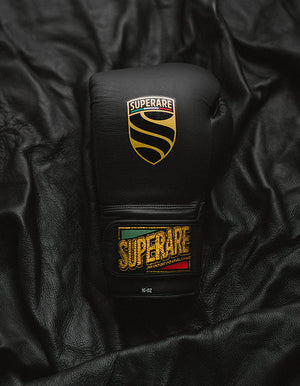 Gants de boxe en cuir italien S50 à velcro