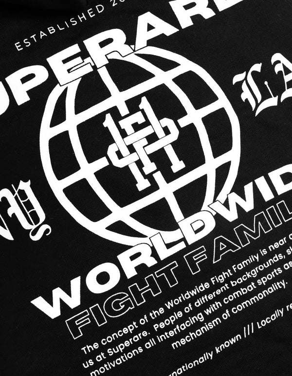 Sweat à capuche sans manches version 2.0 mondial