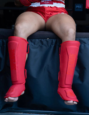 Protège-tibias de Muay Thai Superare V Series