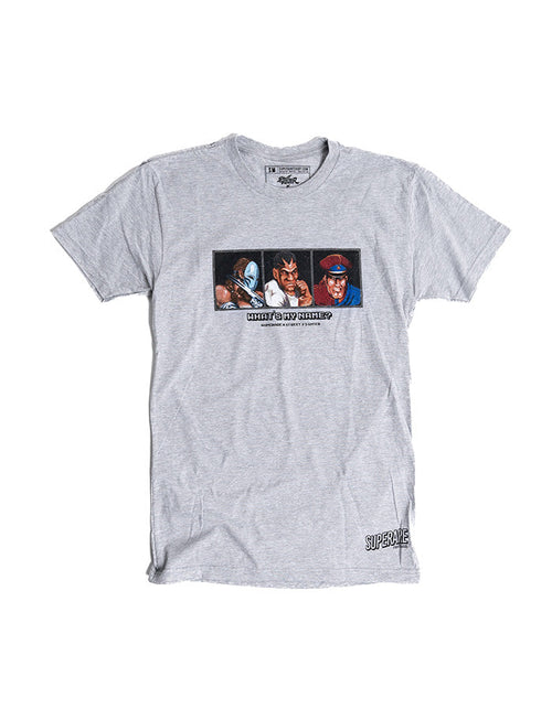 T-shirt Street Fighter Quel est mon nom