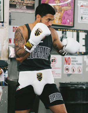 Gants de boxe en cuir italien S50 avec lacets