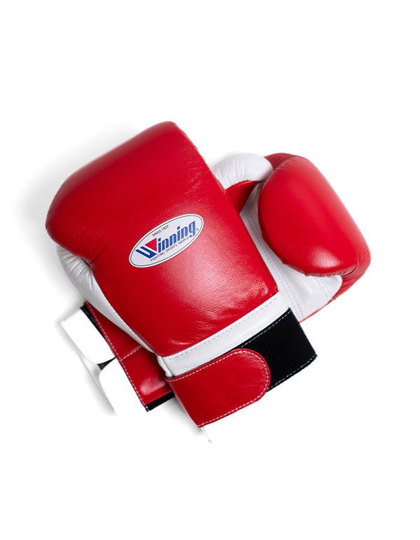 Gants de boxe personnalisés avec Velcro Winning